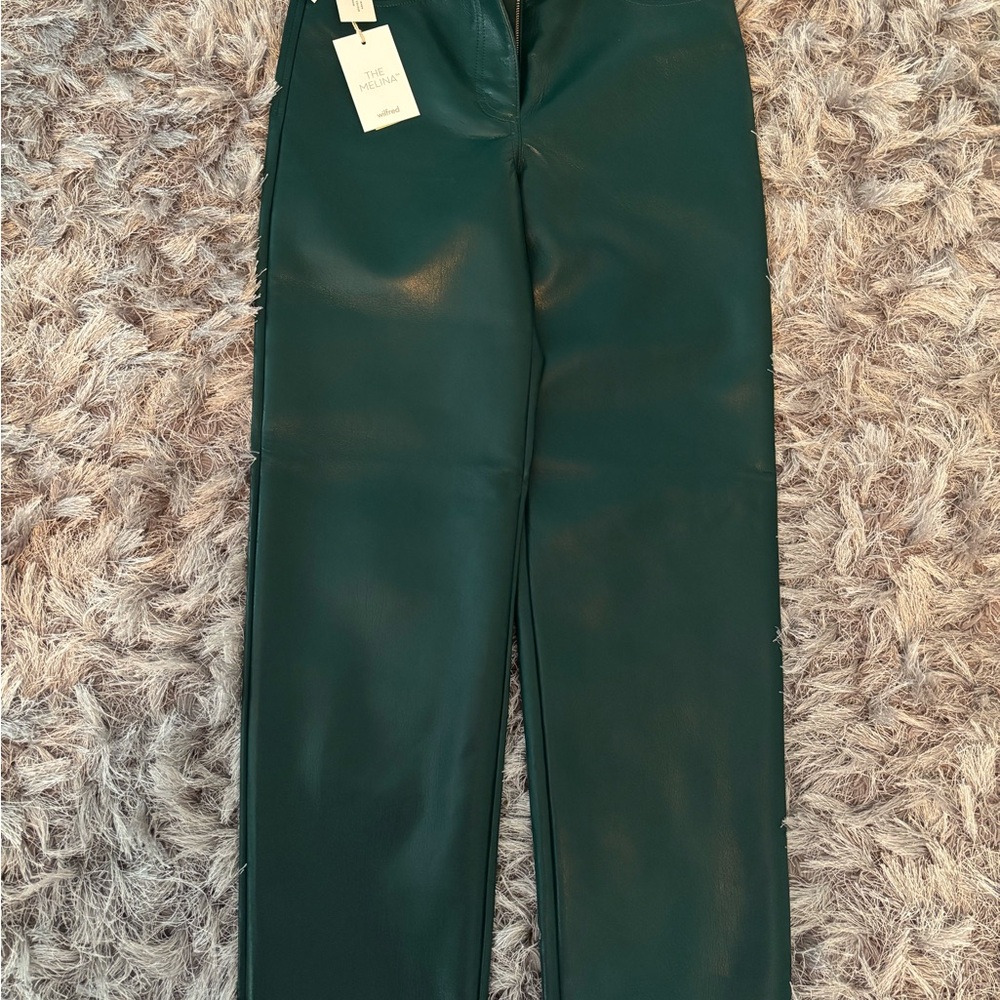 Aritzia Wilfred Melina Pant in Green